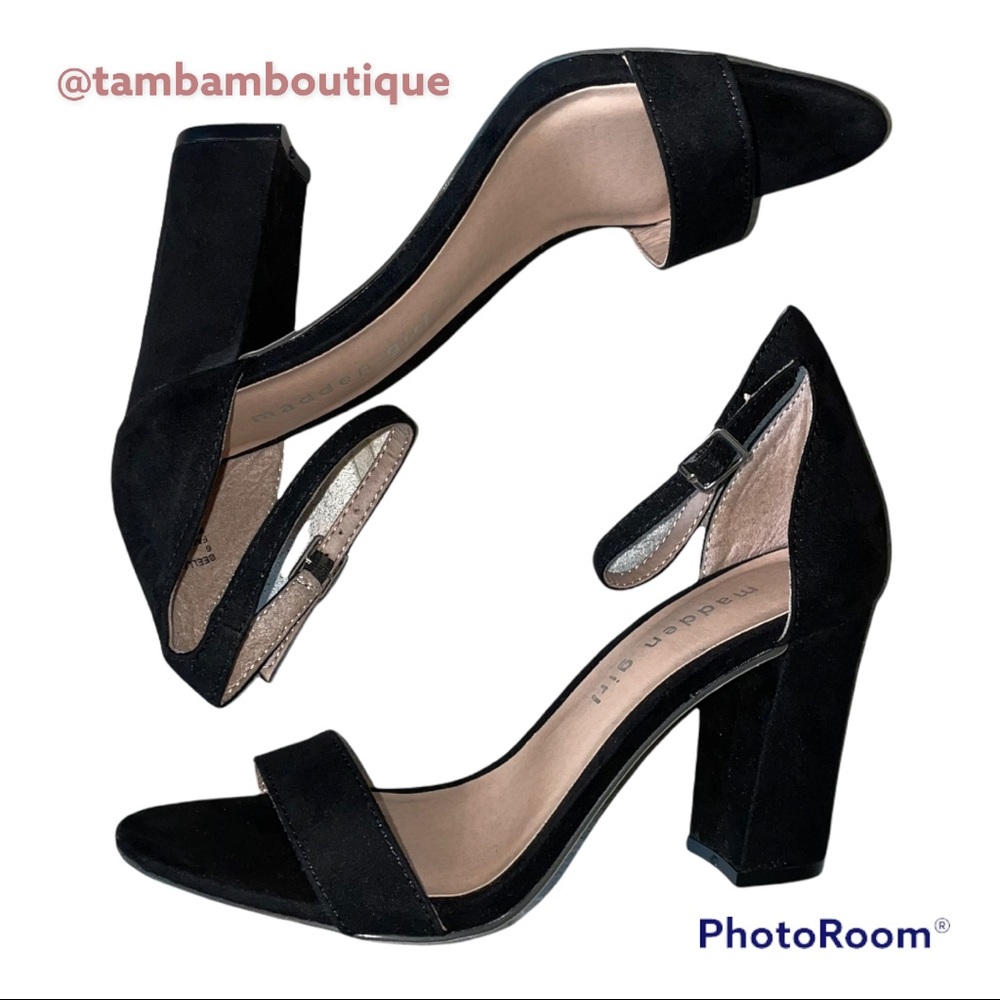 NWOB Black Block Heels